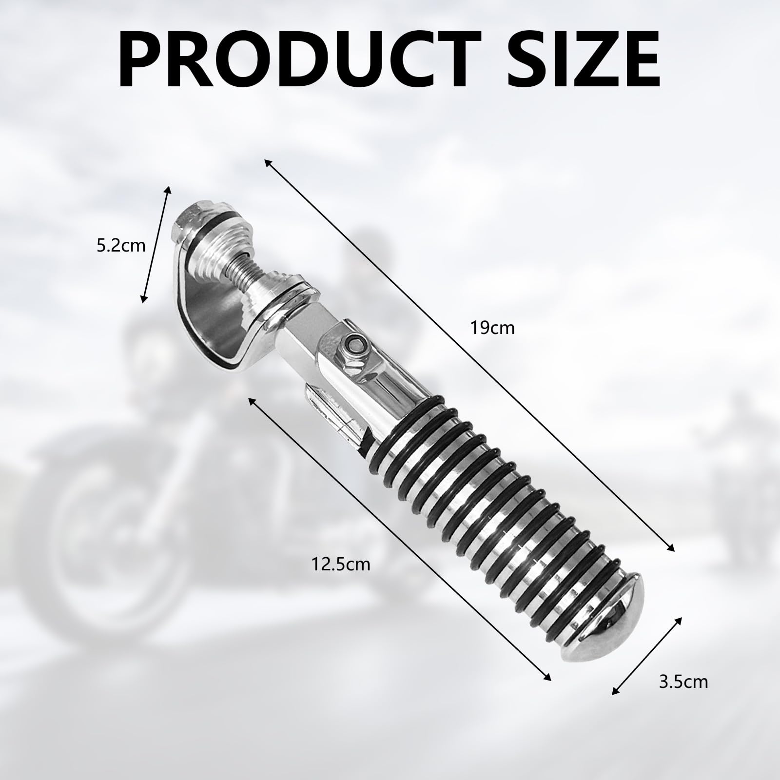 Poggiapiedi Per Moto, 2 Pezzi Universali Modificati Cnc Poggiapiedi Per Barre Paramotore Per Moto 28 Mm-32 Mm Pedali Pieghevoli A 90 Gradi In Lega Di Alluminio Con Protezione In Gomma
