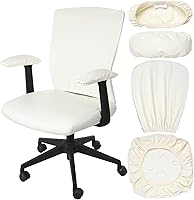 Vista 10 de Tallew Juego de 4 Fundas para Silla de Oficina, Fundas Universales Elásticas para Computadora, Fundas Protectoras Estirasbles para Asiento de Silla