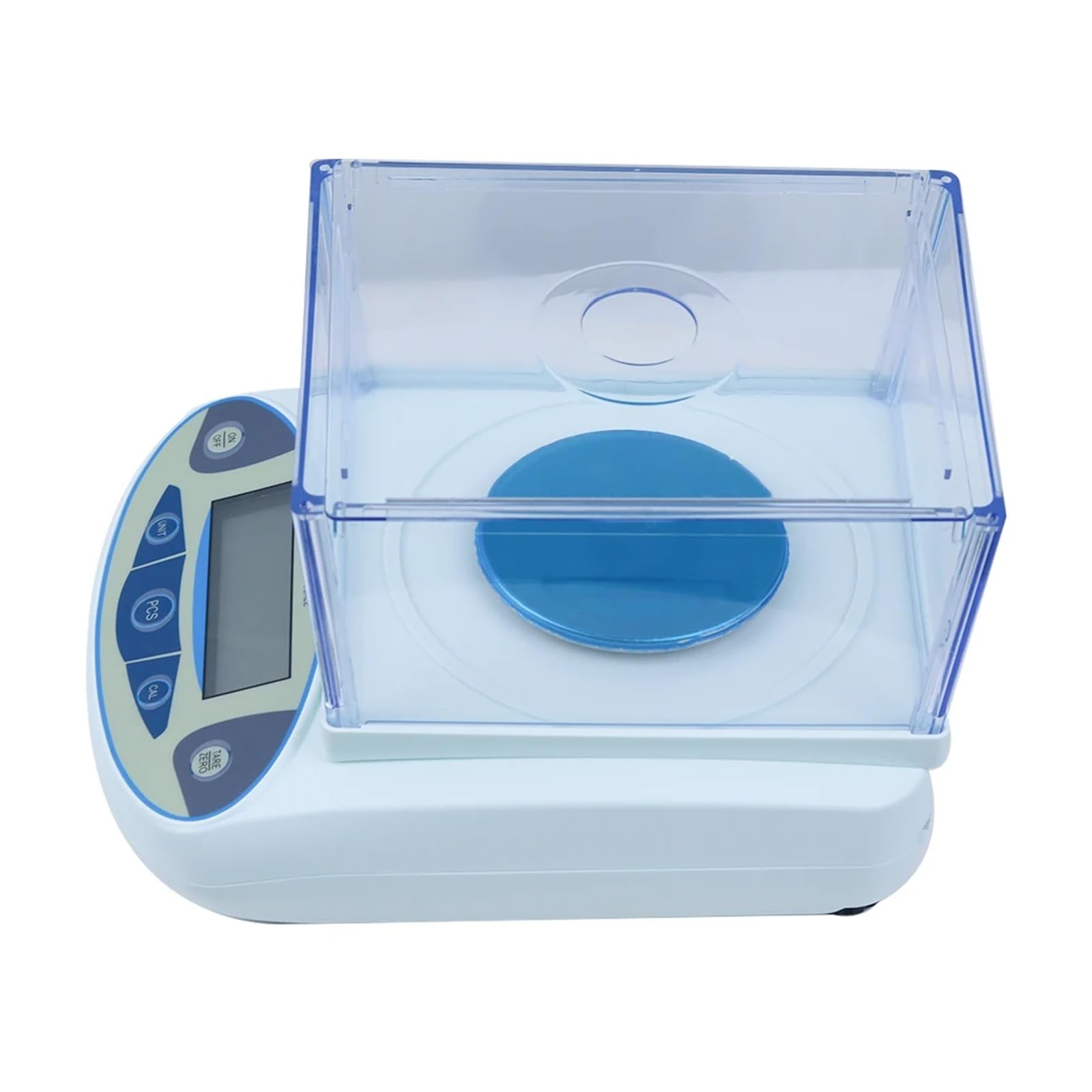Balanza electrónica de 500g x 0.001g con parabrisas, laboratorio de alta precisión, análisis sólido for pesaje de laboratorio de cocina