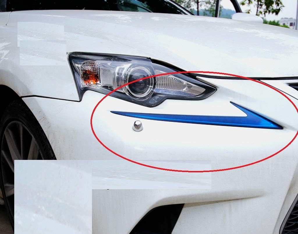 New Protective Front Day Light Stickers for Lexus is IS200t IS250 IS300 IS300h IS350 2013-2020 (Blue)
