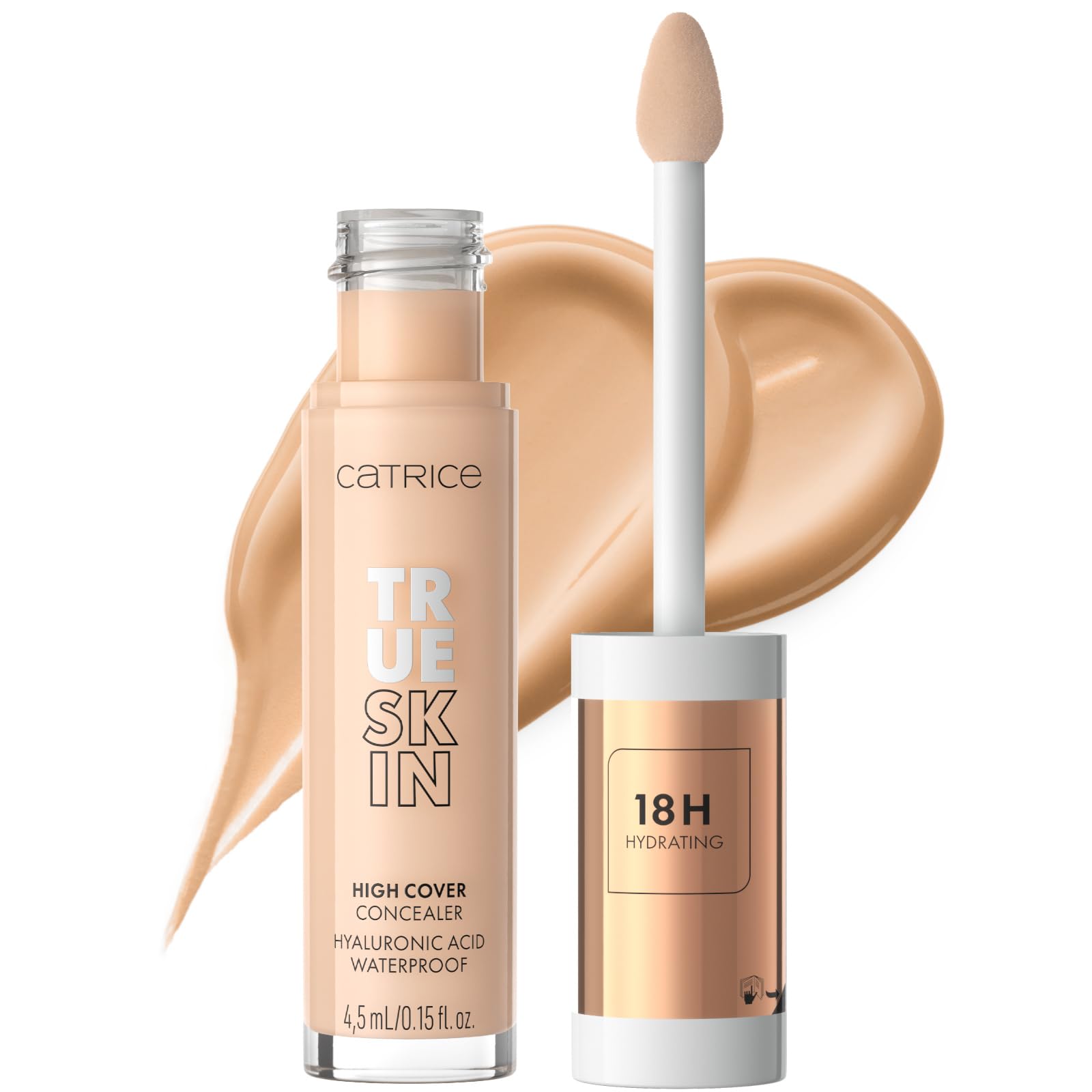 Catrice True Skin High Cover Concealer, anti-spot, moisturizing/hydrating, longlasting, natural, matte (4.5ml)