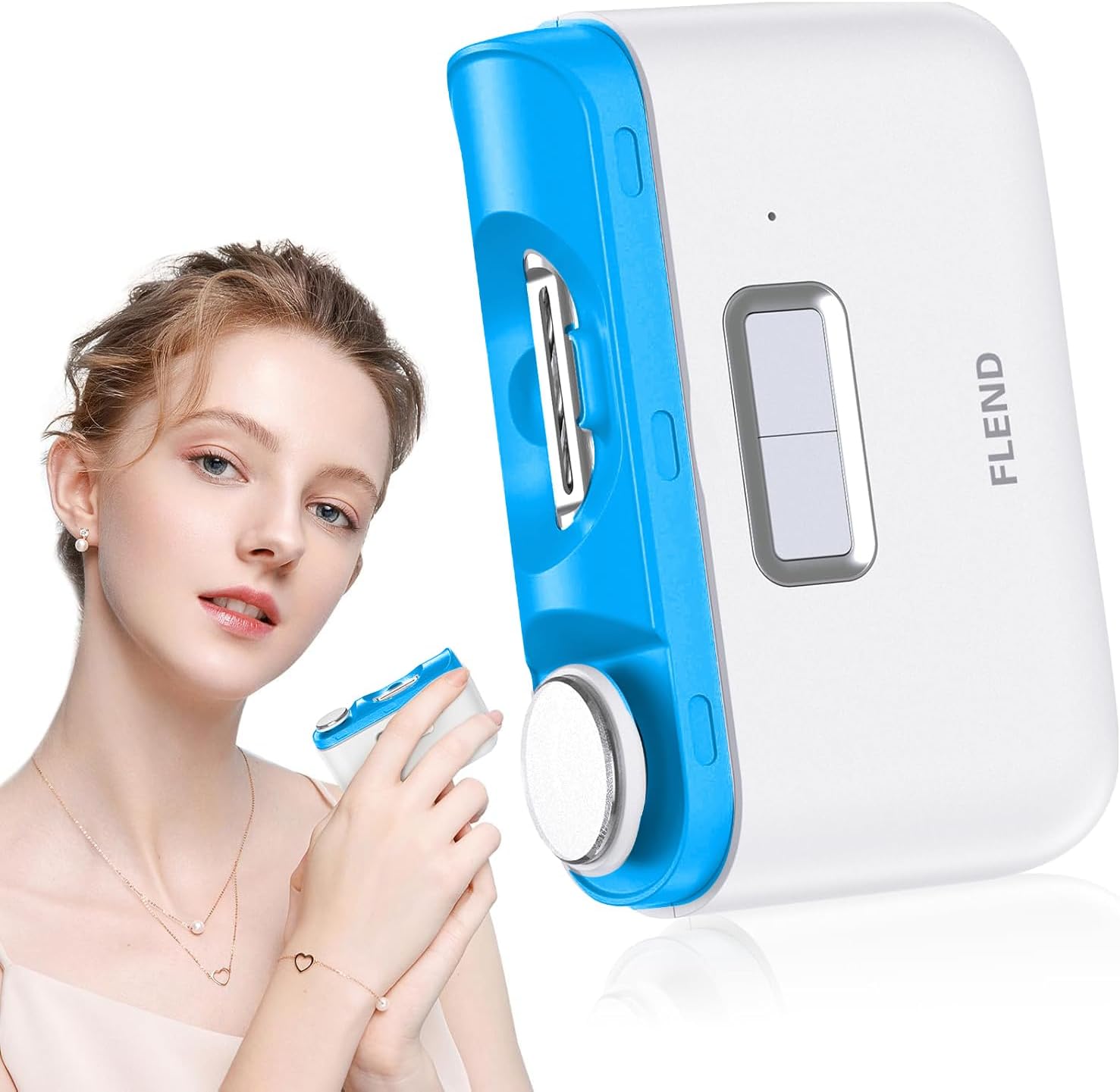 Electric Nail Clipper, 2-in-1 Automatic Trimmer with Cutting