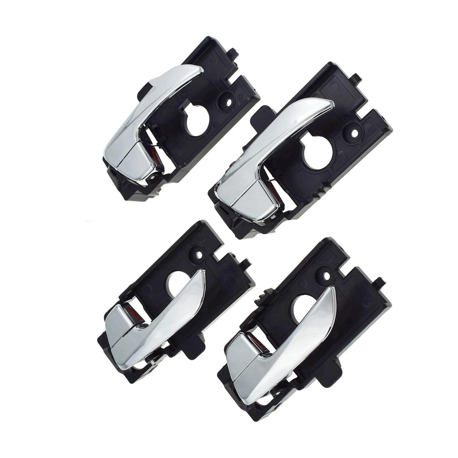 FHCBUTAE Inner Door Handle 82652-B4050 82651-B4020 82661-B9010 82661-B4020 for Hyundai I10 for Grand I10 X 2014-2018(A Set(4 Pcs))