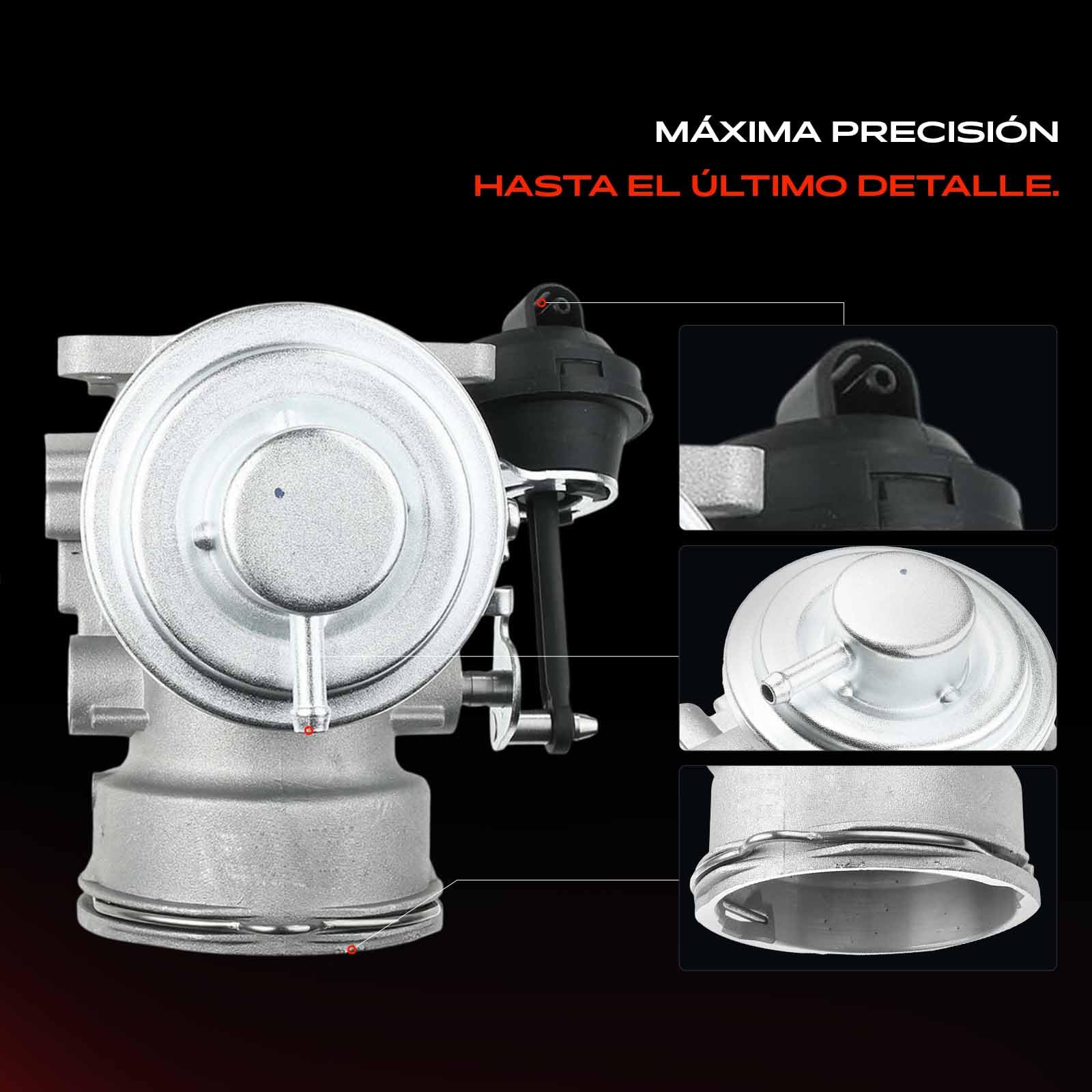 Frankberg Válvula EGR recirculación gases escape diésel 038131501J | Compatible con: P.a.s.s.a.t Variante 3B6, A6 4B2 4B4, A.l.h.a.m.b.r.a 7V8 7V9, S.h.a.r.a.n 7M6 7M8 7M9, P.a.s.s.a.t 3B3