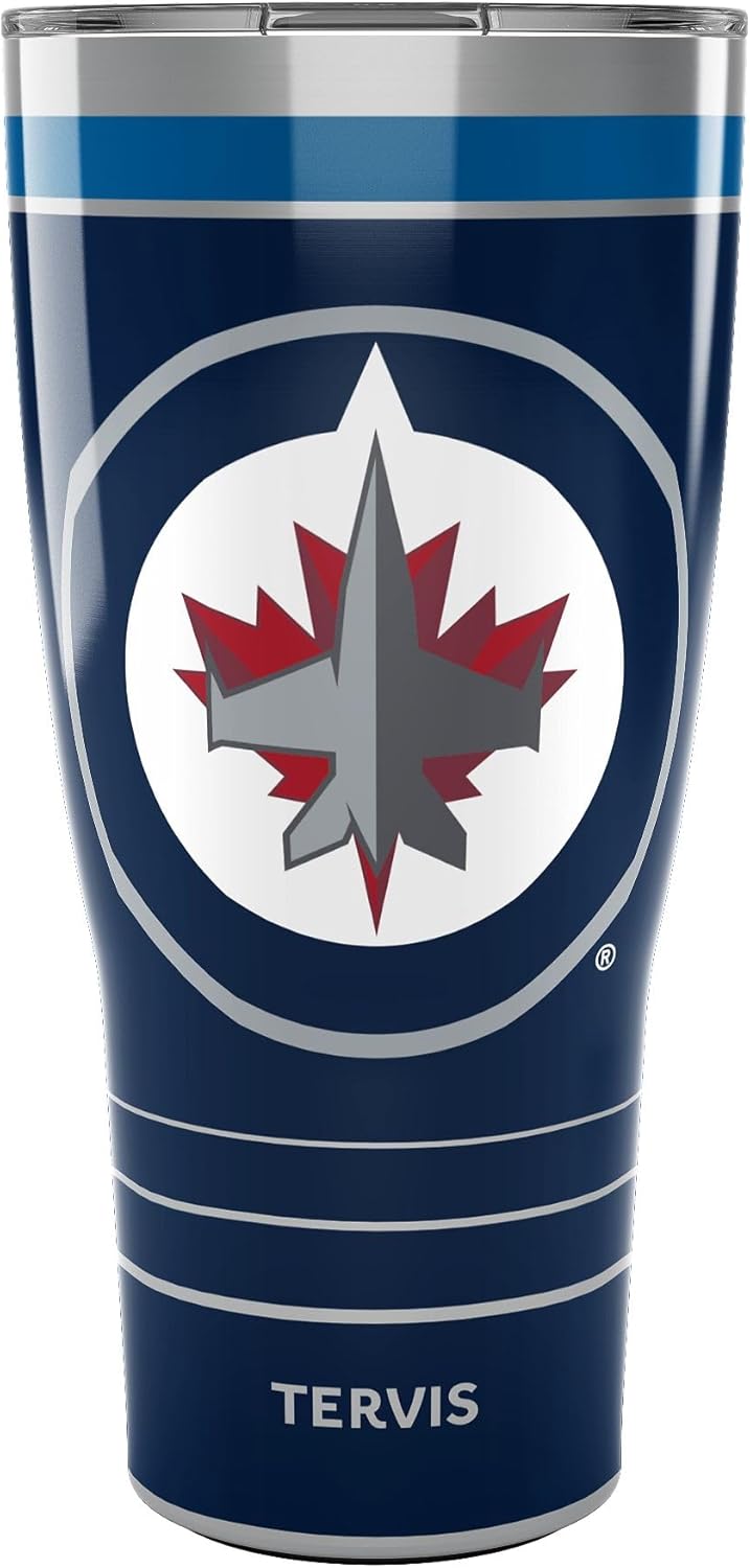 Tervis Traveler NHL - MVP Triple Insulated Tumbler Travel Cup Keeps Drinks Cold & Hot, 30OZ, Stainless Steel