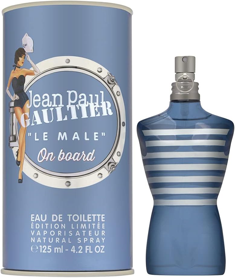 Le Male On Board by Jean Paul Gaultier for Men 4.2 oz Eau de Toilette Spray
