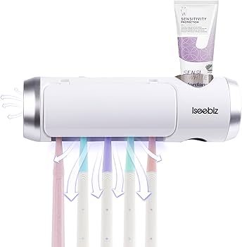 Amazon.co.jp: Iseebiz 歯ブラシ除菌器 歯ブラシ除菌装置 【UV除菌+