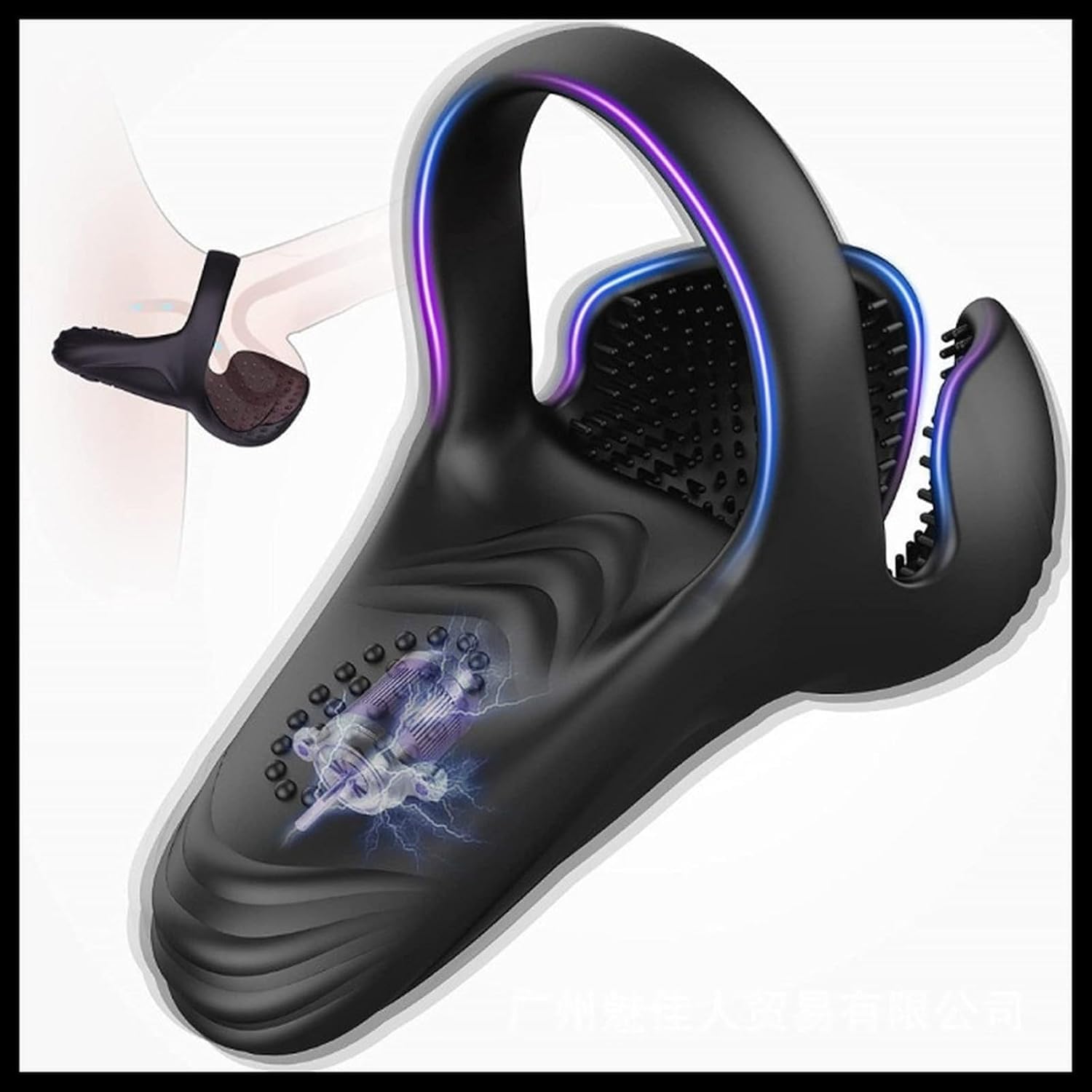 Neuman ApexDrive Pro 2026: massaggiatore a percussione intelligente controllato da app/pulsante, corpo portatile in silicone nero, 9 velocità e design impermeabile IPX7, per casa e viaggio