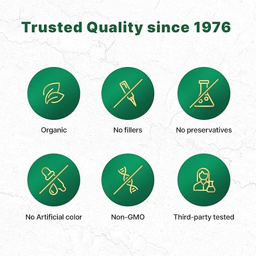 Miniatura 4 de Chlorella Tablets 500mg, 500ct, 83 días - USDA orgánico, vegano, alimentos, sin OMG, desintoxicación, pared celular rota por Taiwán