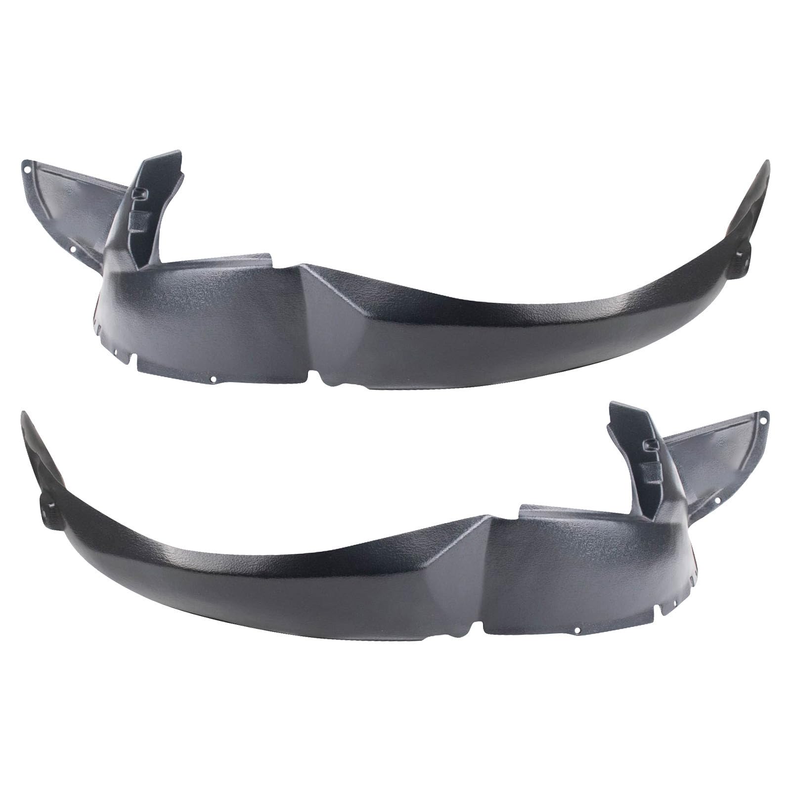 TRQ Front Inner Fender Liner Set | For 2005-2007 Buick Terraza 2005-2008 Chevrolet Uplander Saturn Relay GM1250108 GM1251108