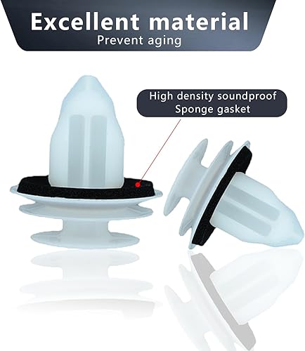 Miniatura 5 de Juego de 200 clips decorativos para panel de puerta de automóvil, hebilla de panel decorativo, repuesto de clip de nailon para automóvil, camión,