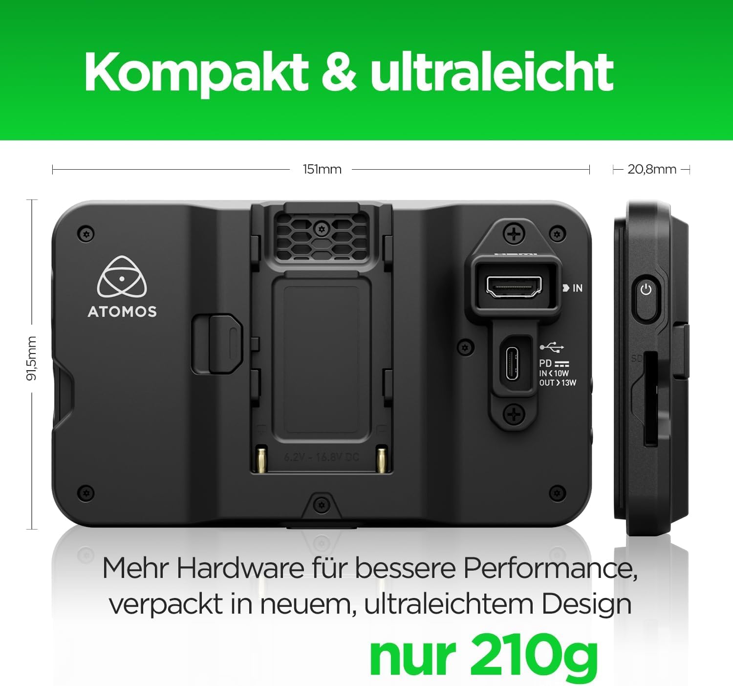ATOMOS Moniteur Shinobi II