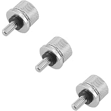 CNC Aluminum Steel Seat Bolt Screw for Harley Davidson Accessories 1996-2023Silver 3 pcs