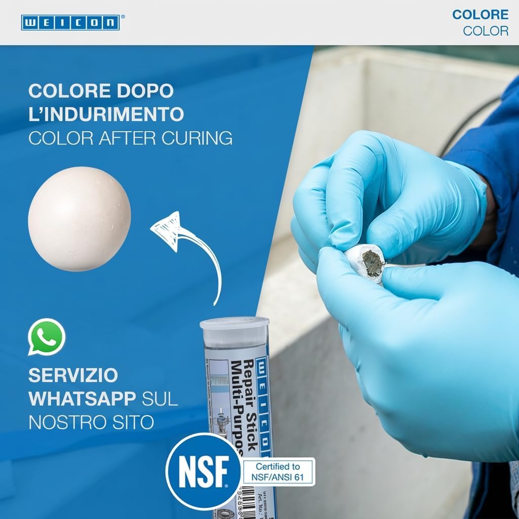 WEICON Repair Stick Multi 57 g 2 componenti resina epossidica speciale extra forte