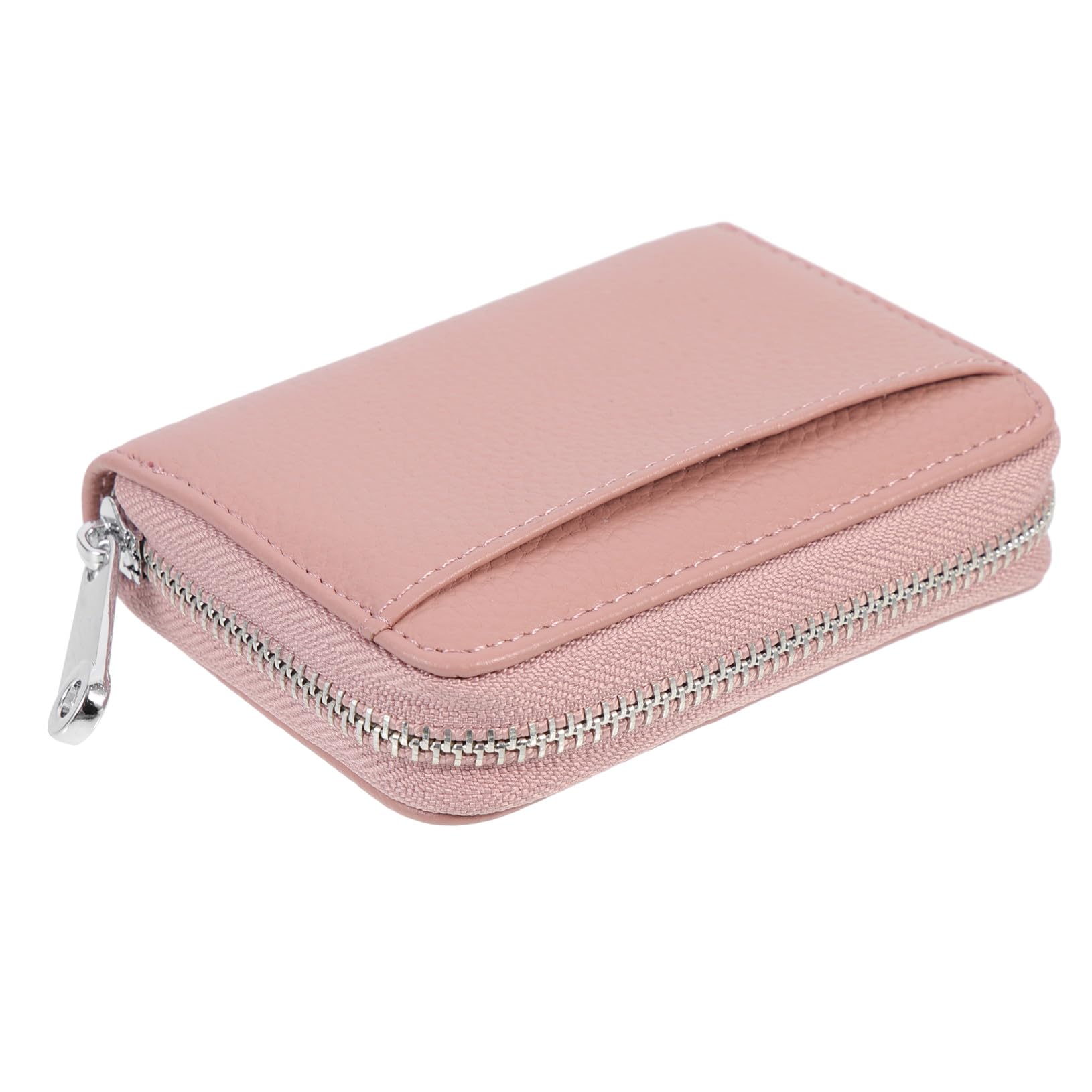 SHERCHPRY 3piezas Portatarjetas De Crédito De Piel De Vaca Organizador De Tarjetas De Gran Capacidad Tarjetero Multifuncional Elegante y Portátil para Uso Diario