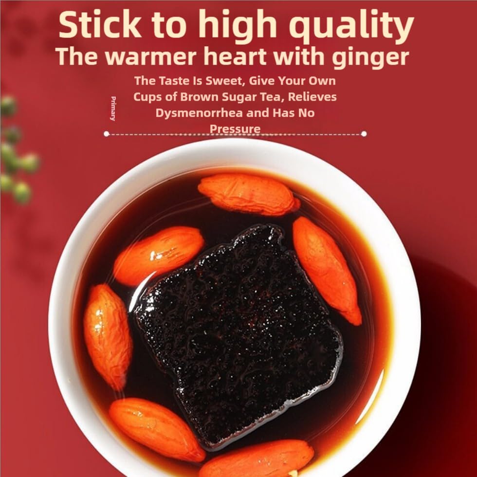 Handmade brown sugar cubes, Black sugar, rose brown sugar,8.64 ounces (245 grams) (Original flavor) - image 3