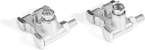 Juego de terminales de batería Recoil ZBO de poste superior con adaptadores de poste OEM, para coche, camión, barcos, RV, embarcaciones, par