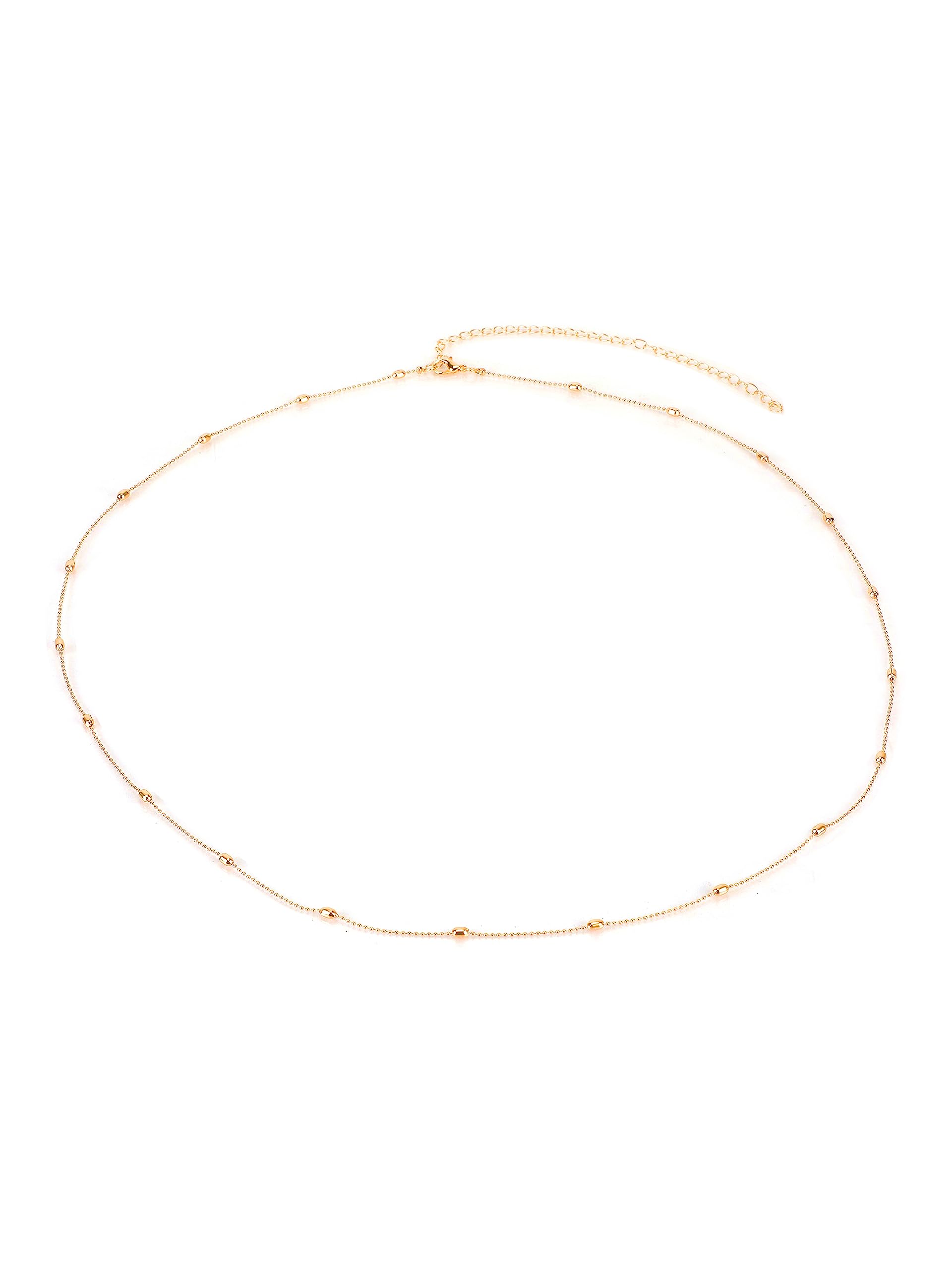 AQUASTREET Golden Thin Metallic Waist Chain/Body Chain & Belly Waist Belt Chain for Women and Girls (Minimalist Beach Bikini Simple Belly Waist Chain) | Kamarband for Women | Waist Chain for Women (B0C96X1P74) Amazon Price History, Amazon Price Tracker