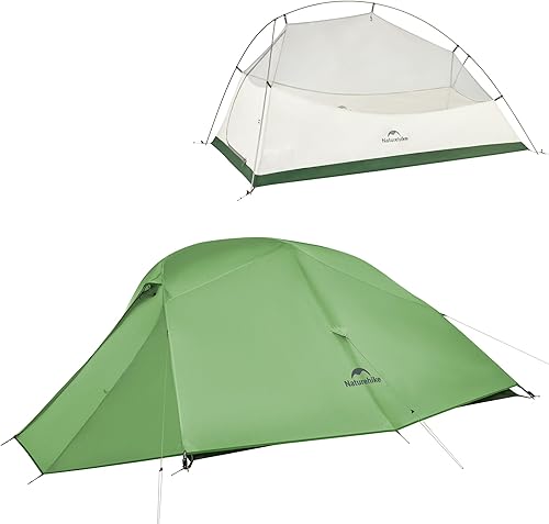 Miniatura 15 de Tienda de campaña impermeable tienda profesional ultraligera tienda de trekking 4 estaciones tienda 3 personas al aire libre camping tienda ligera