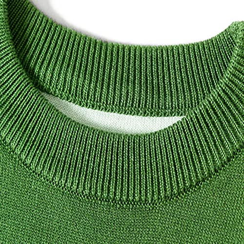 Warm Clothes for Little Boys Toddler Boys Girls Christmas Cartoon Santa Deer Prints Sweater Long (Grey, 5-6 Years)3