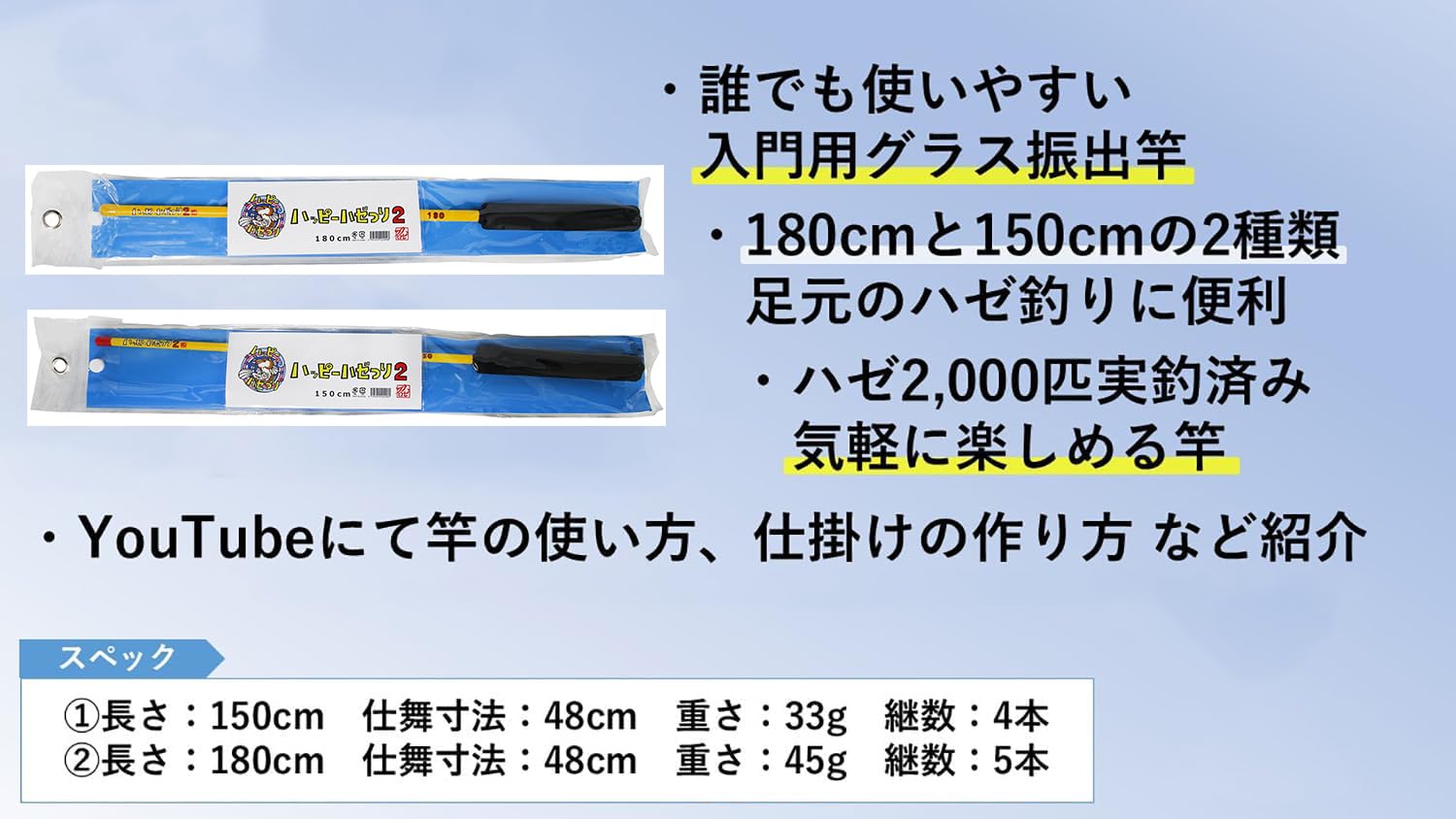 Amazon | ハゼプロ トーキョーマハゼ ハッピーハゼつり2 150