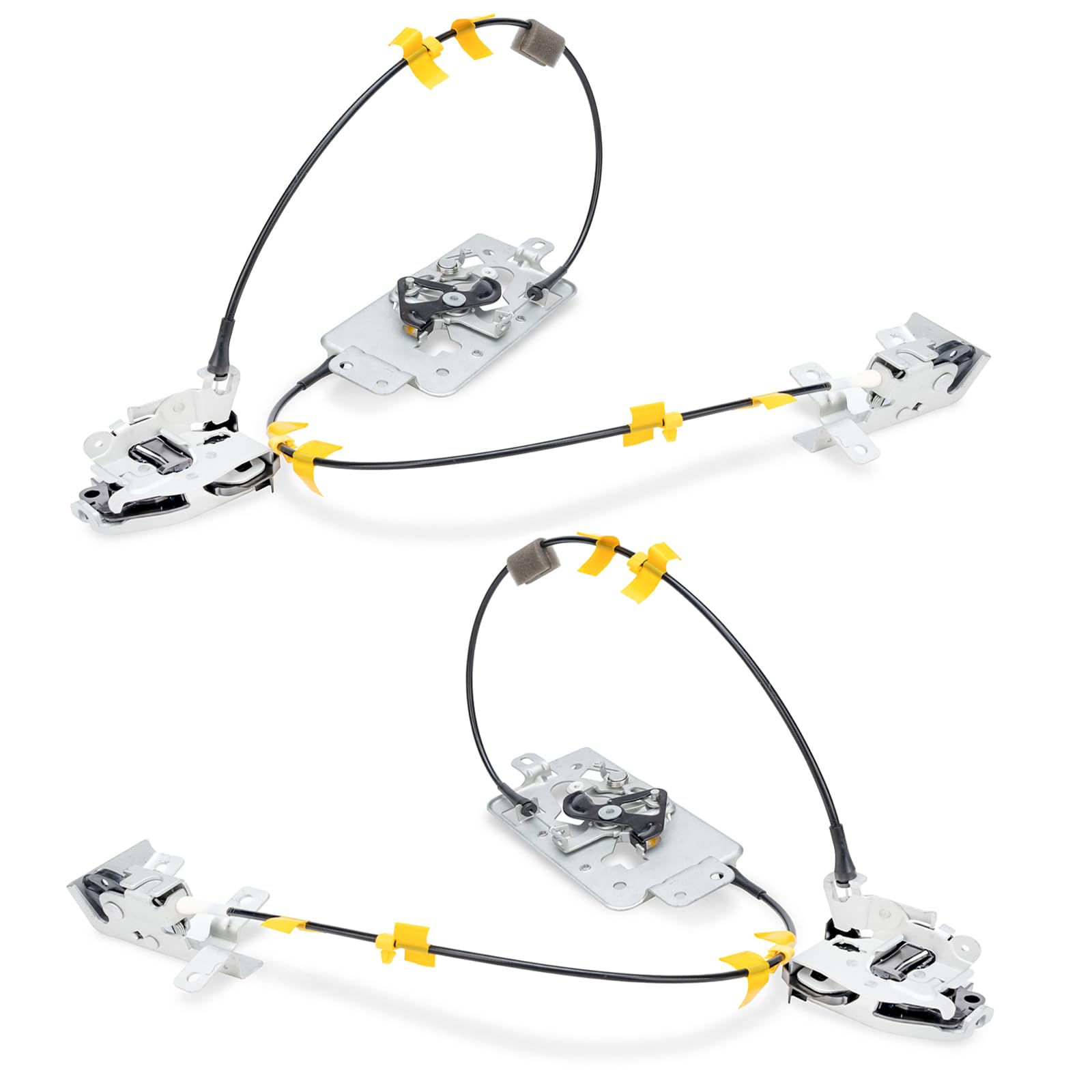 Rear Door Lock Latch Cable Assembly Fit Ford F150 F-150 Super Extended Cab 2004 2005 2006 2007 2008 Back Left Driver Right Passenger 8L3Z18264A00B 6L3Z18264A00B 8L3Z18264A01B 6L3Z18264A01B