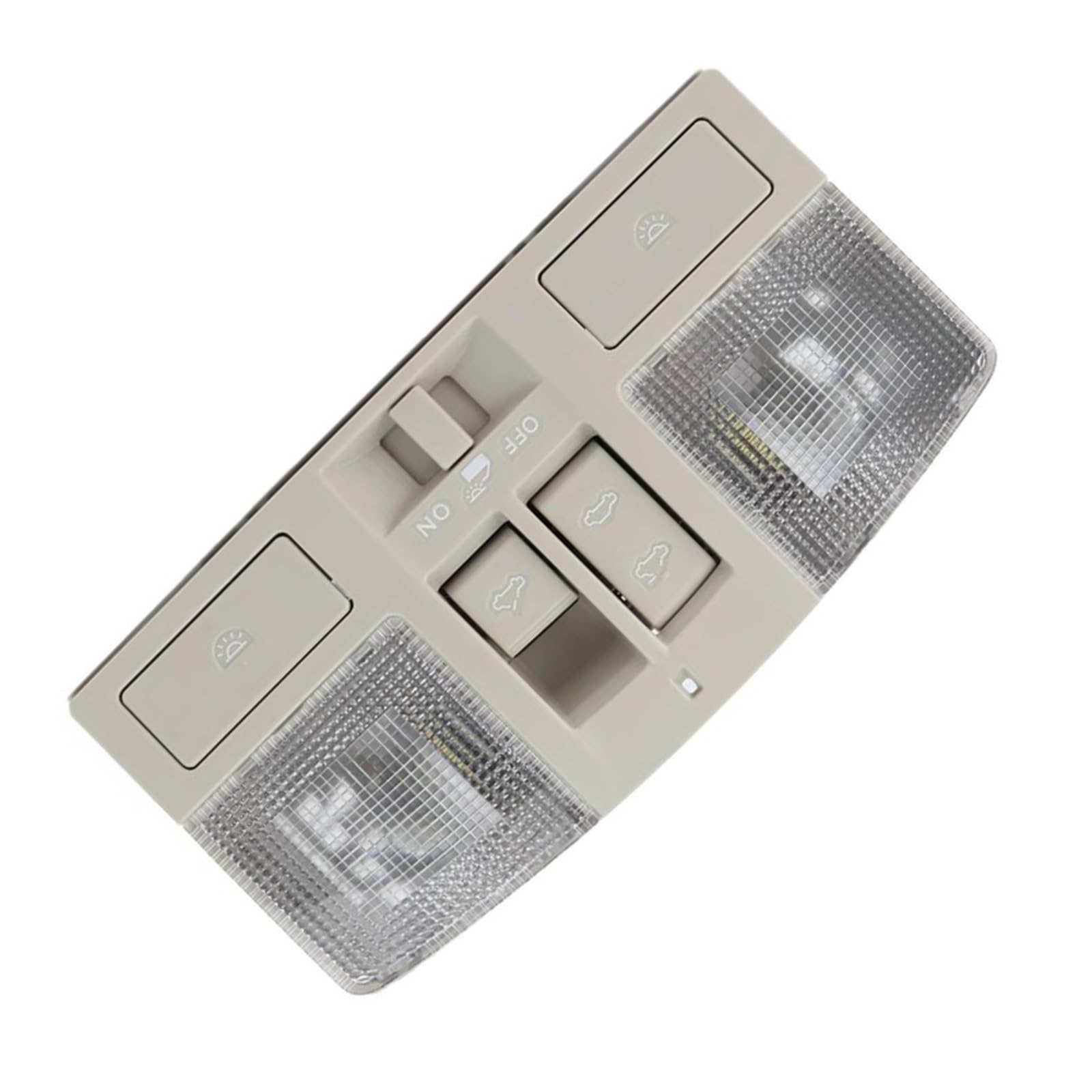Consola superior para Mazda 3 con interruptor de techo solar y luces de lectura integradas 7