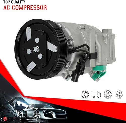 Miniatura 2 de cciyu Compresor de CA con embrague 2009-2010 apto para Hyundai Sonata 2.4L 2009-2010 apto para Kia Optima 2.4L CO 10956C