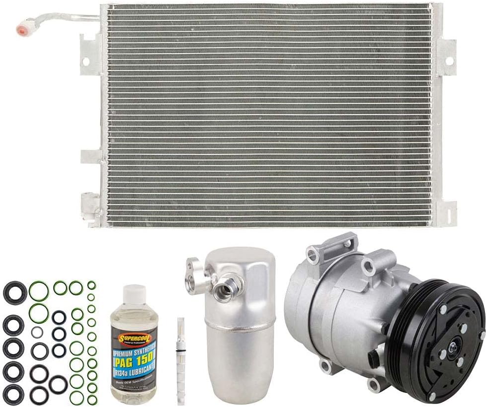 A/C Kit w/AC Compressor Condenser & Drier For Chevy Corvette C5 1997 1998 1999 - BuyAutoParts 60-89210CK New