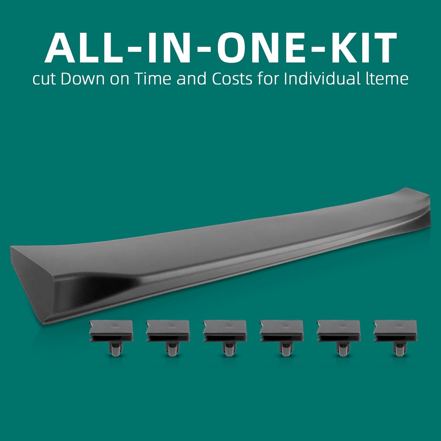 AUTOKAY Rear Right Lower Door Moulding for Infiniti JX35 2013 QX60 2014-2017 Replaces 82876-3JA0B