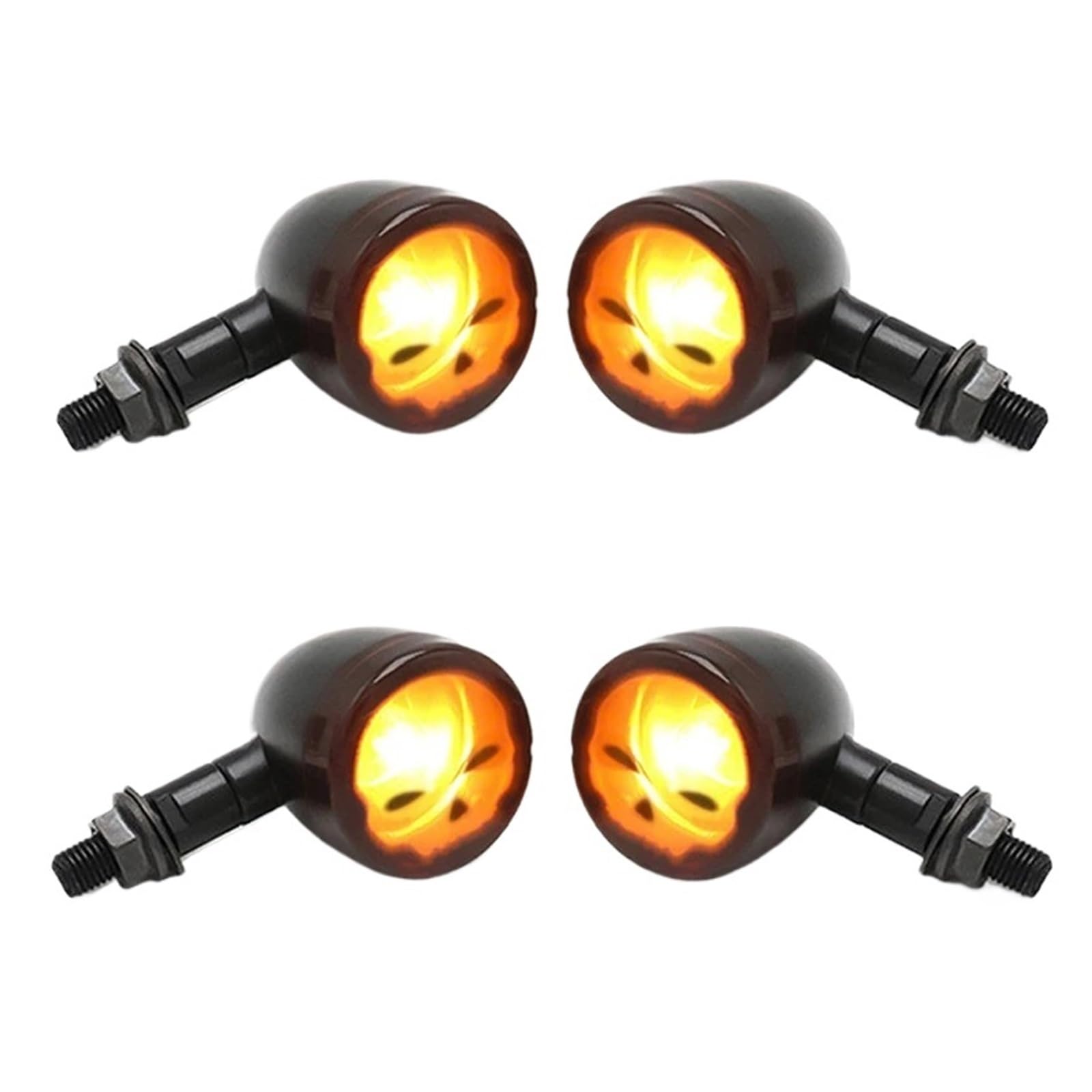 Indicatore di direzione a LED per moto 10mm 12V Indicatoris Motos