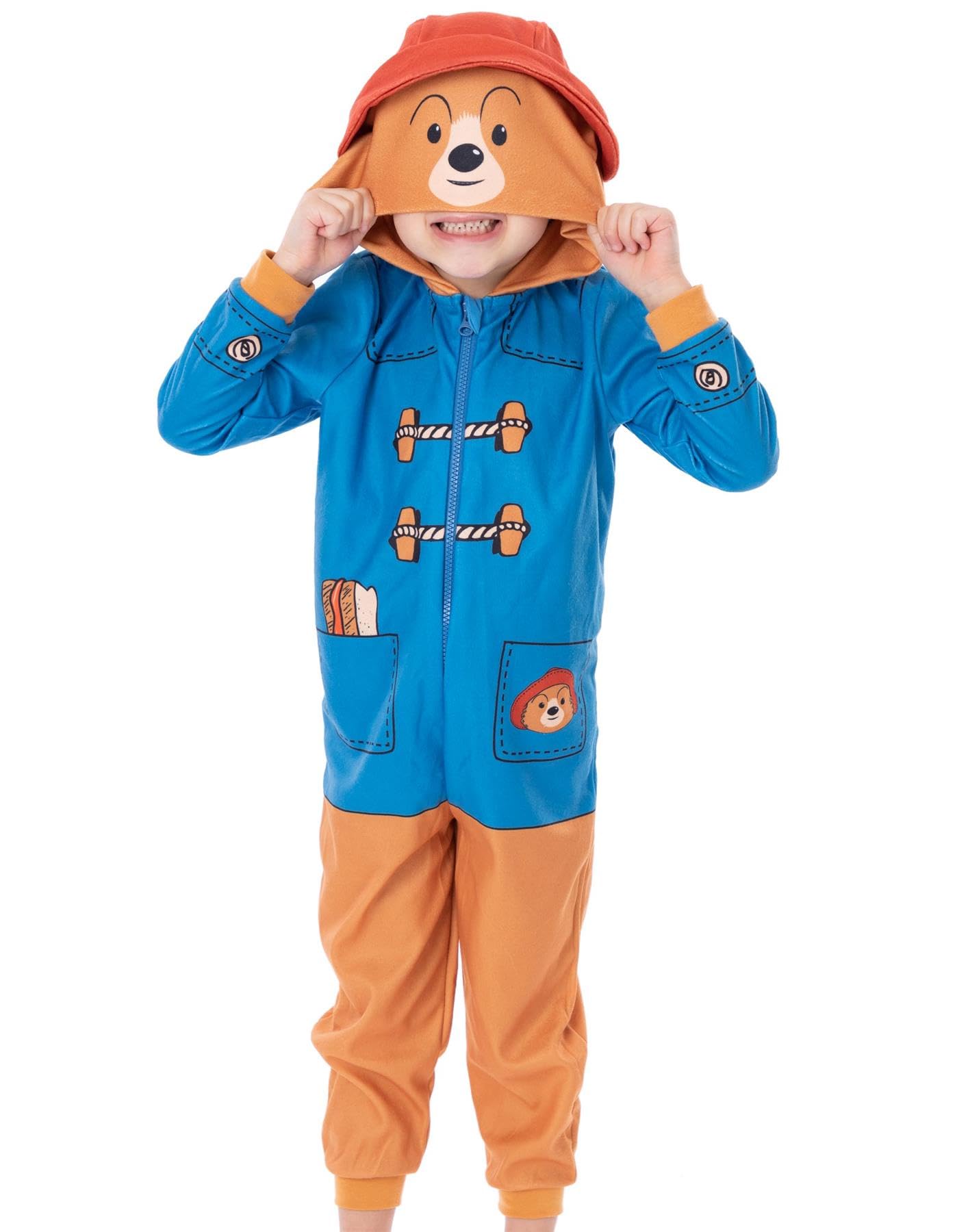 Paddington Bear Onesie (Boys Multicoloured)