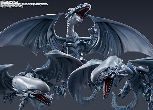 Vista 7 de TAMASHII NATIONS - Yu-Gi-Oh! Duel Monsters - Dragón blanco de ojos azules, figura de acción de Bandai Spirits S.H.MonsterArts