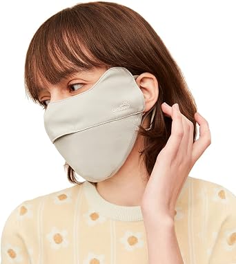 OHRAIN UV Sun Protection UPF 50+ Face Cover Reusable Balaclava Breathable Neck Gaiter Scarf for Outdoor Activities