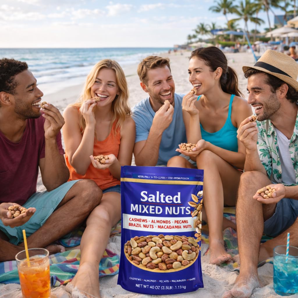 Amazon.com : Mixed Nuts Almond Cashew Pecan Brazil Nut Macadamia
