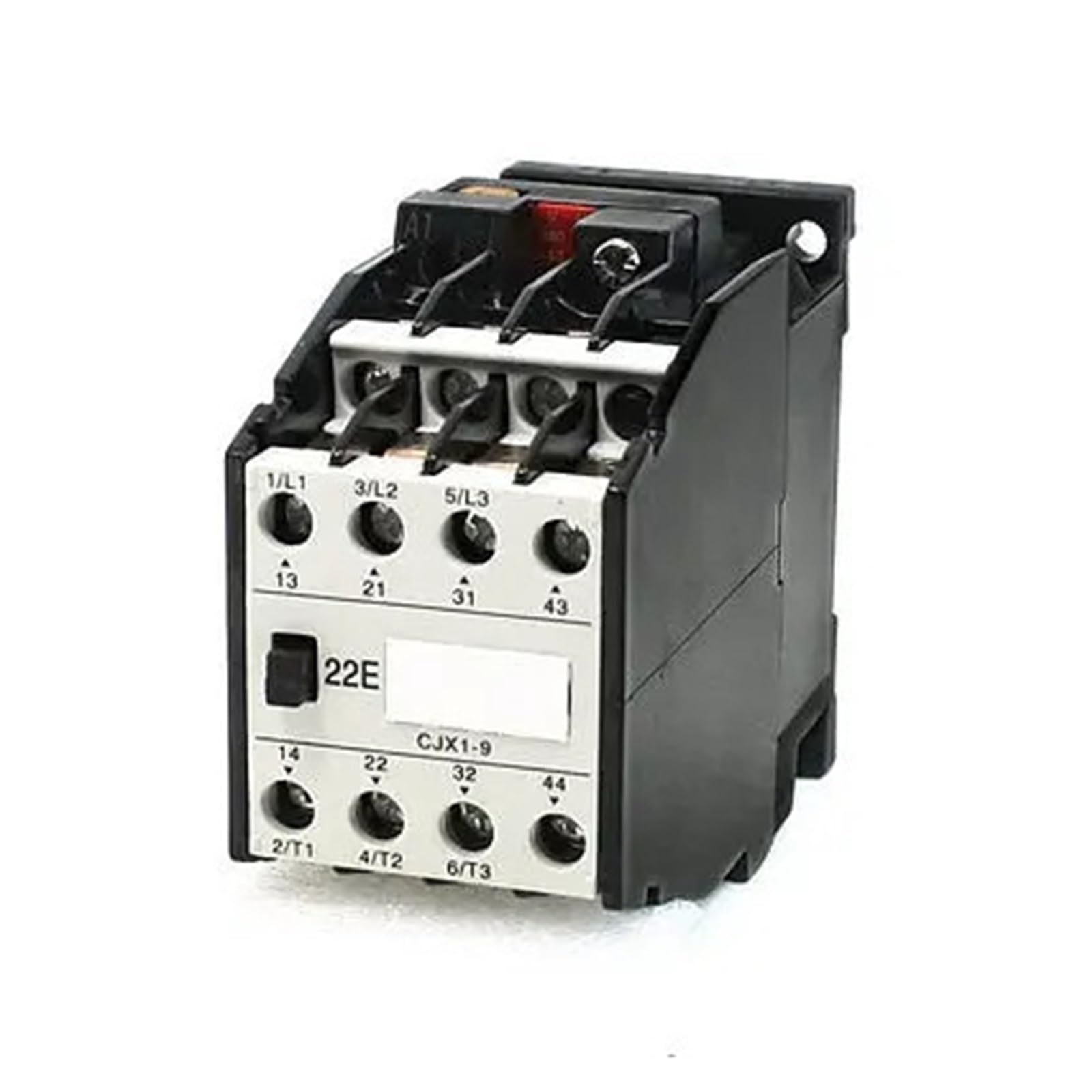 Contacteur CA triphasé 2NO+2NC CJX1-9/22 bobine 380V pour circuit électrique