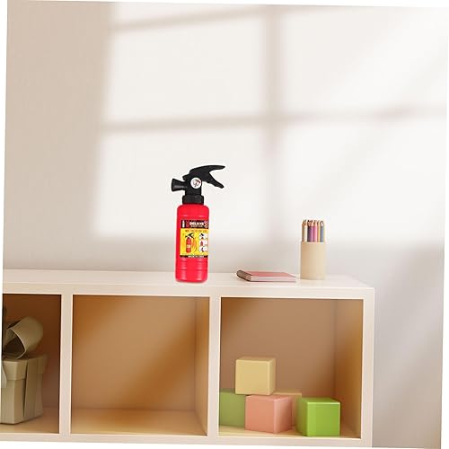 Miniatura 8 de Zerodeko 1 juego de 4 piezas de accesorios de bombero, disfraz de bombero, juego de rol, herramientas de bombero, extintor de incendios, juguetes de