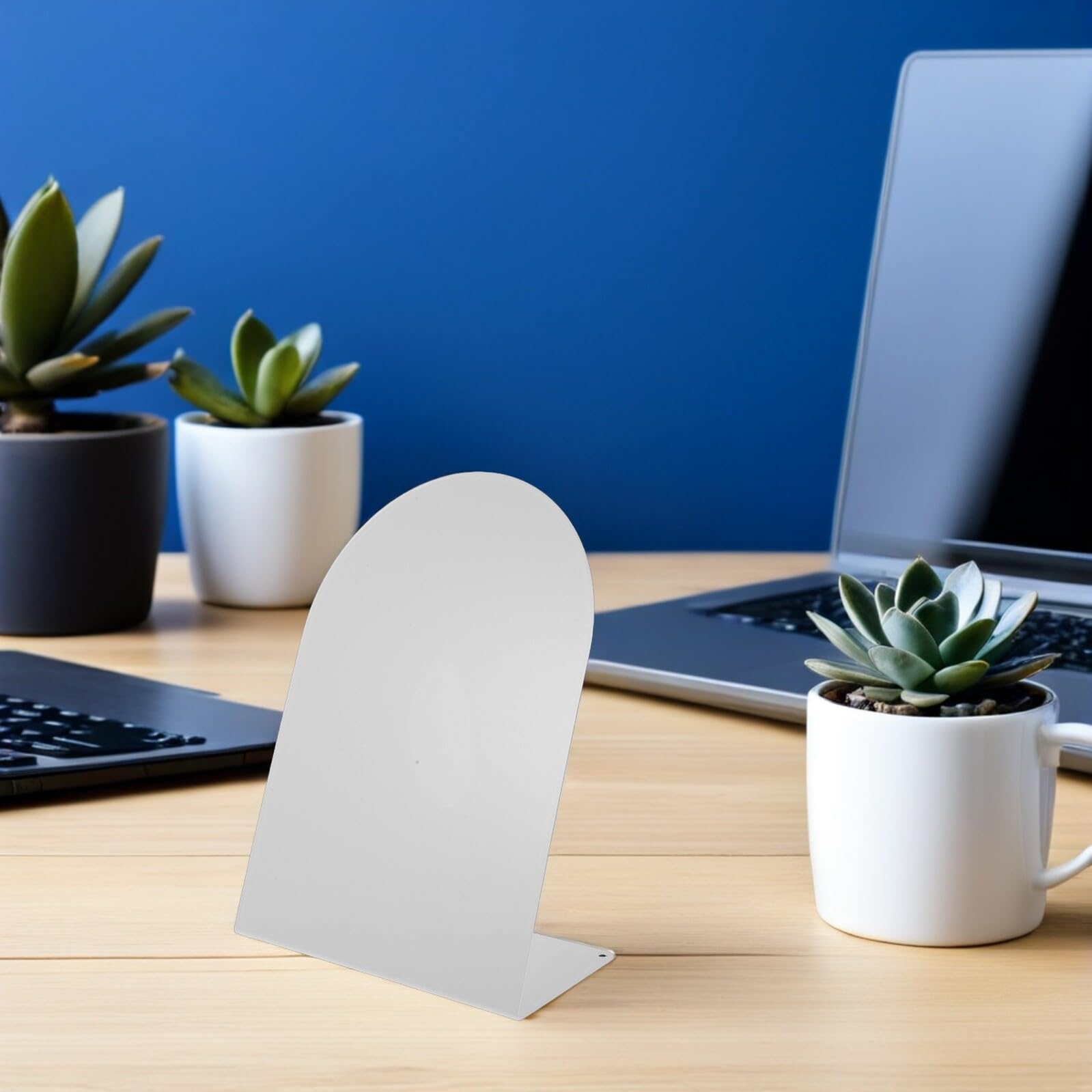 Lavagna Supporto Bianca in da Scrivania Magnetica e Ferro Magnetico per Promemoria per Casa e Workspace