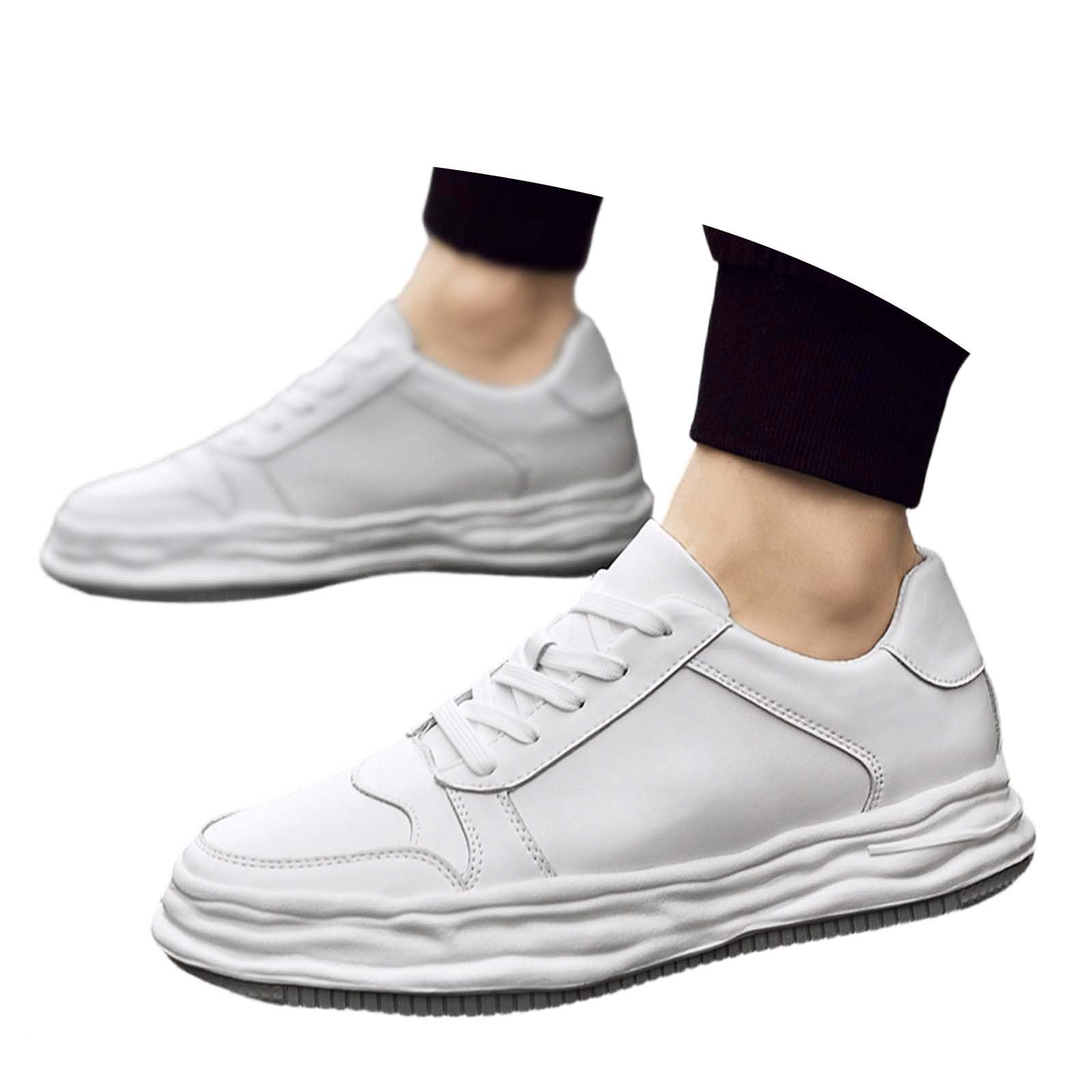 Generisch Zapatillas deportivas para hombre zapatillas de ascensor elevar altura plantilla zapatos más grandes hombres ocio cómodos deportes transpirables zapatos casuales
