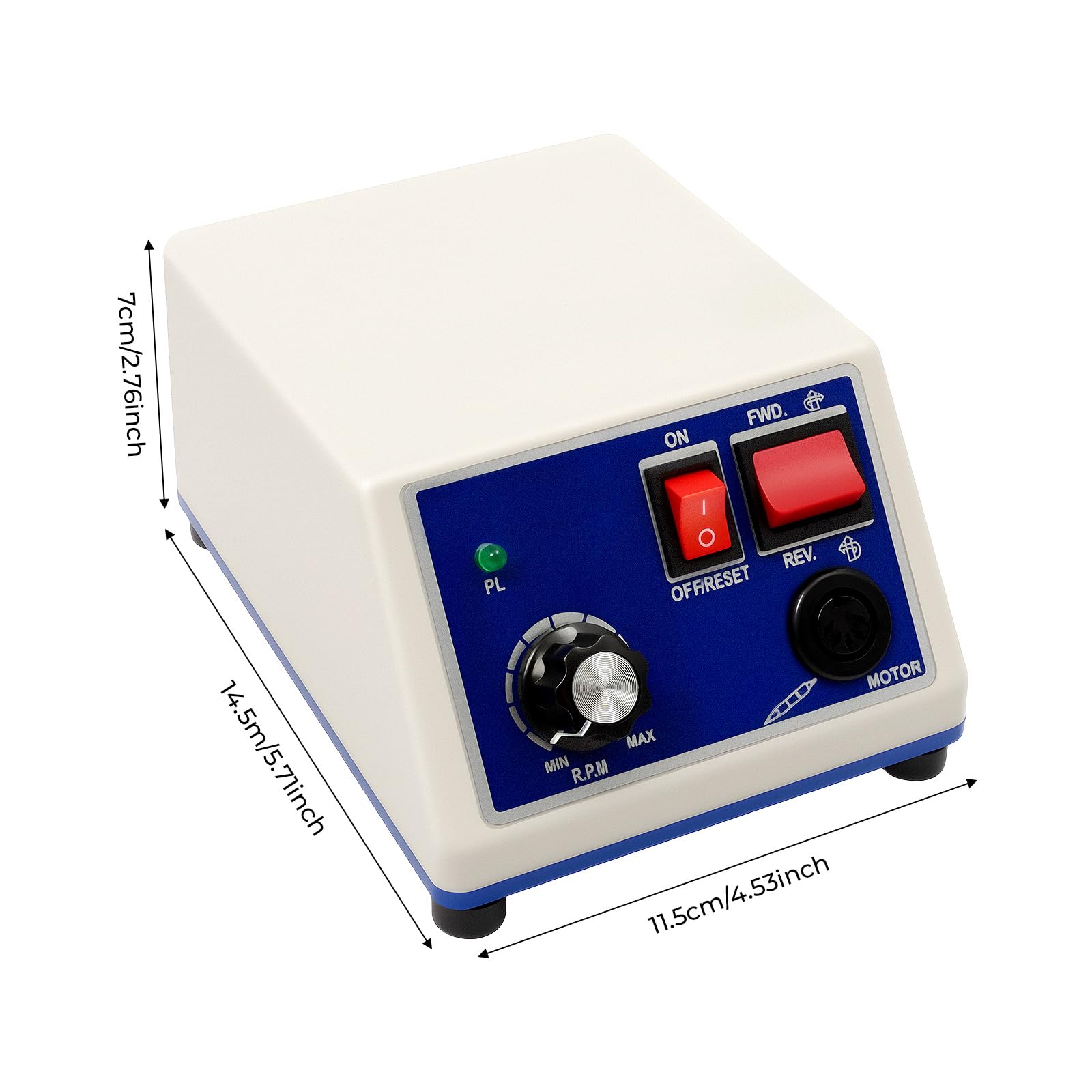 Máquina pulidora de micromotor micromotor Dental Marathon 35000 RPM para laboratorios dentales y clínicas, corte, rectificado y pulido