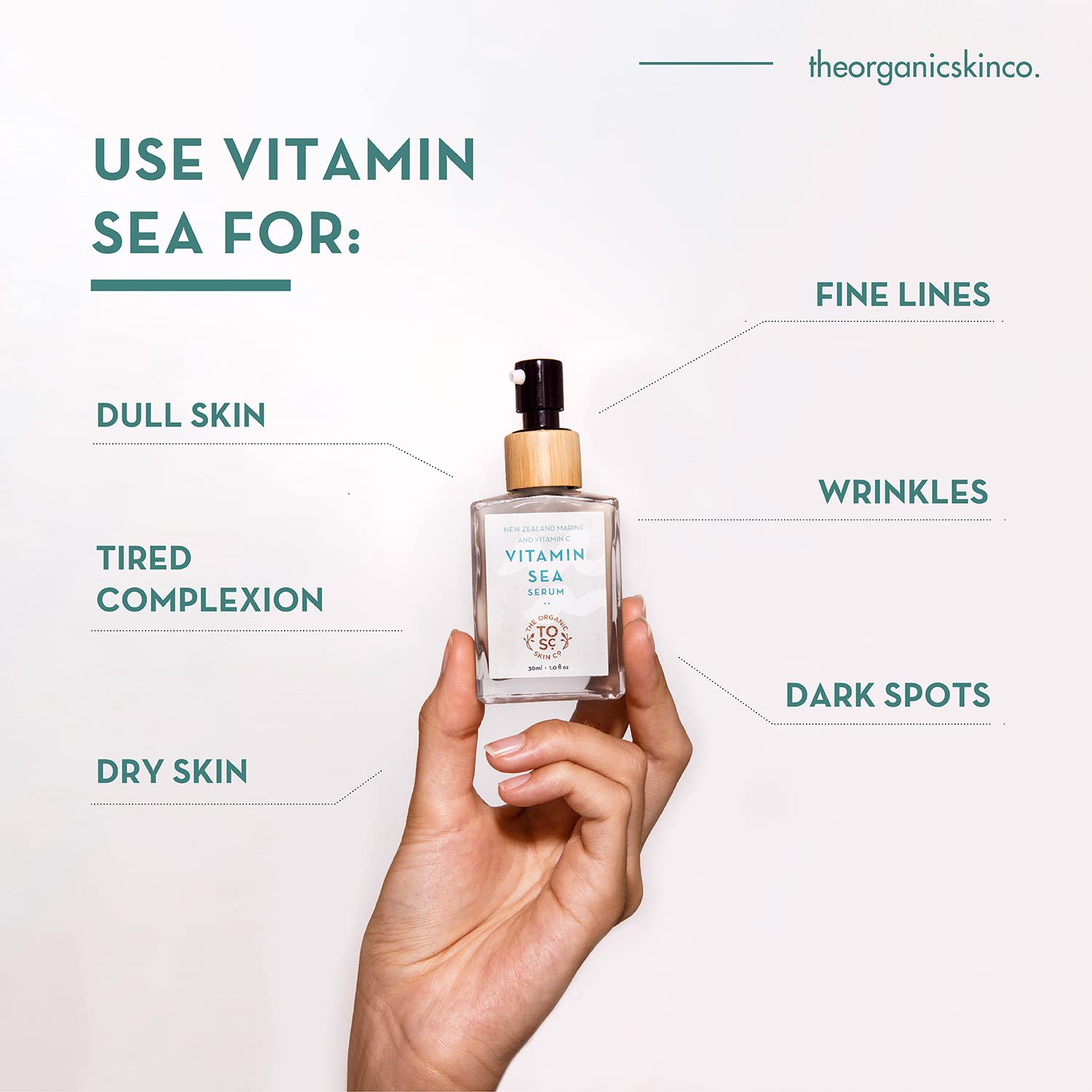 The Organic Skin Co | Vitamin Sea + Task Force Nine Calming Cream | Bundle