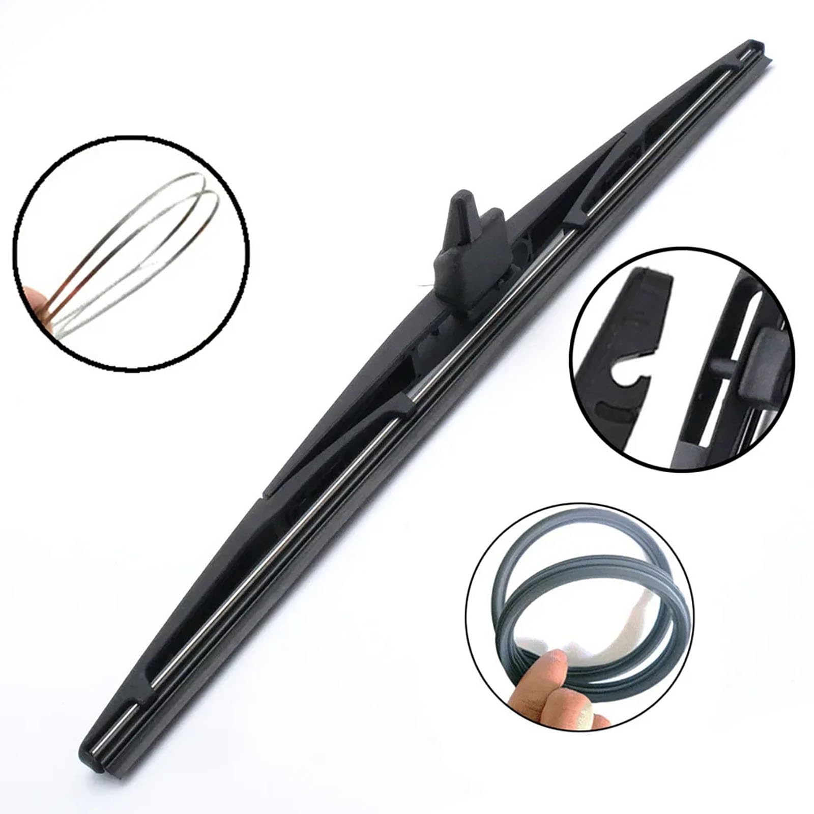 Escobilla coche Escobillas Limpiaparabrisas Coche Para Pilot MK2 2009 2010 2011 2012 2013 2014 2015 Reemplazo Parabrisas Delantero Trasero 76620SZAA01 76730SZAA02