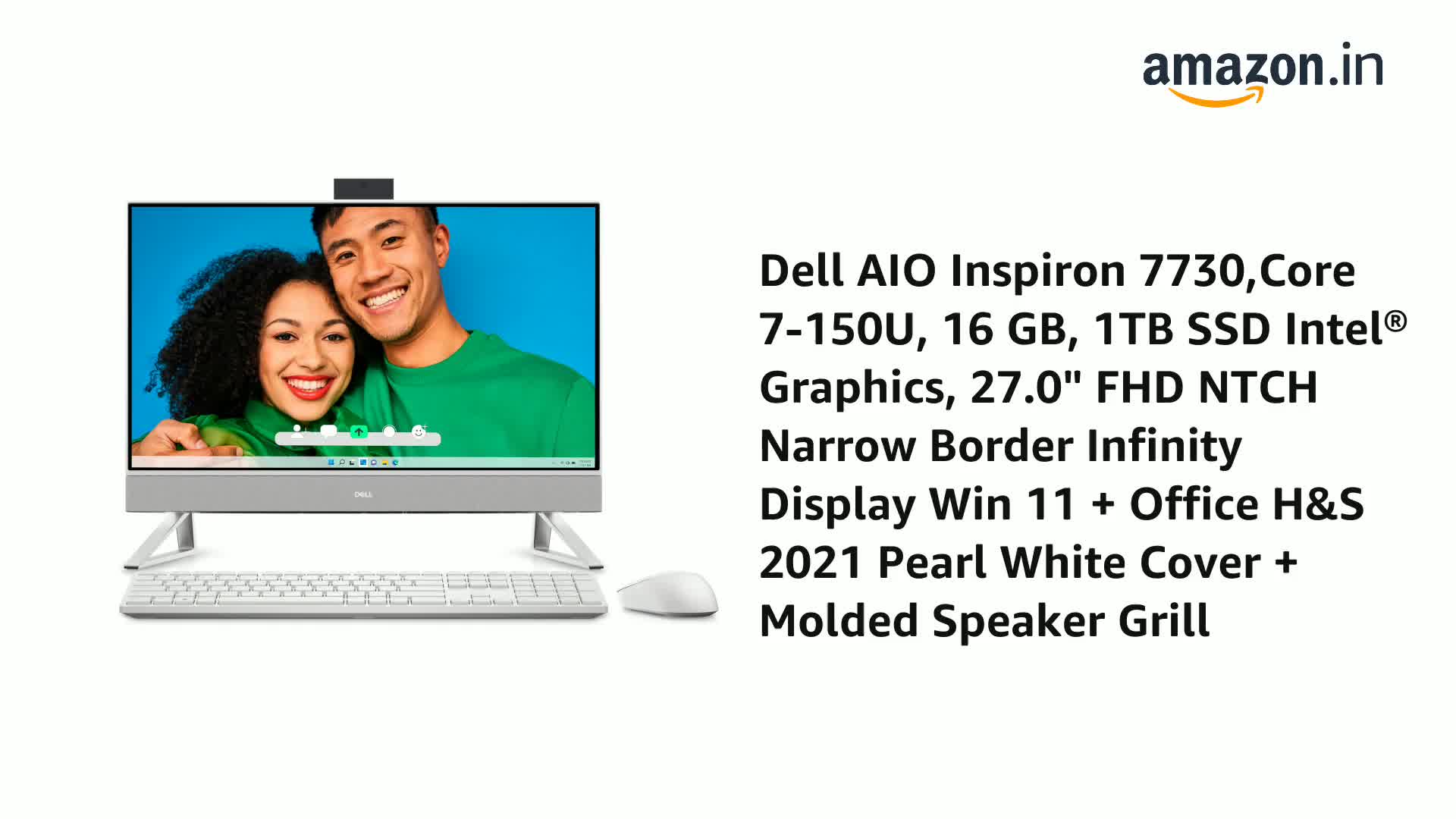 Dell Inspiron 7730 AIO Core i7-150U 27