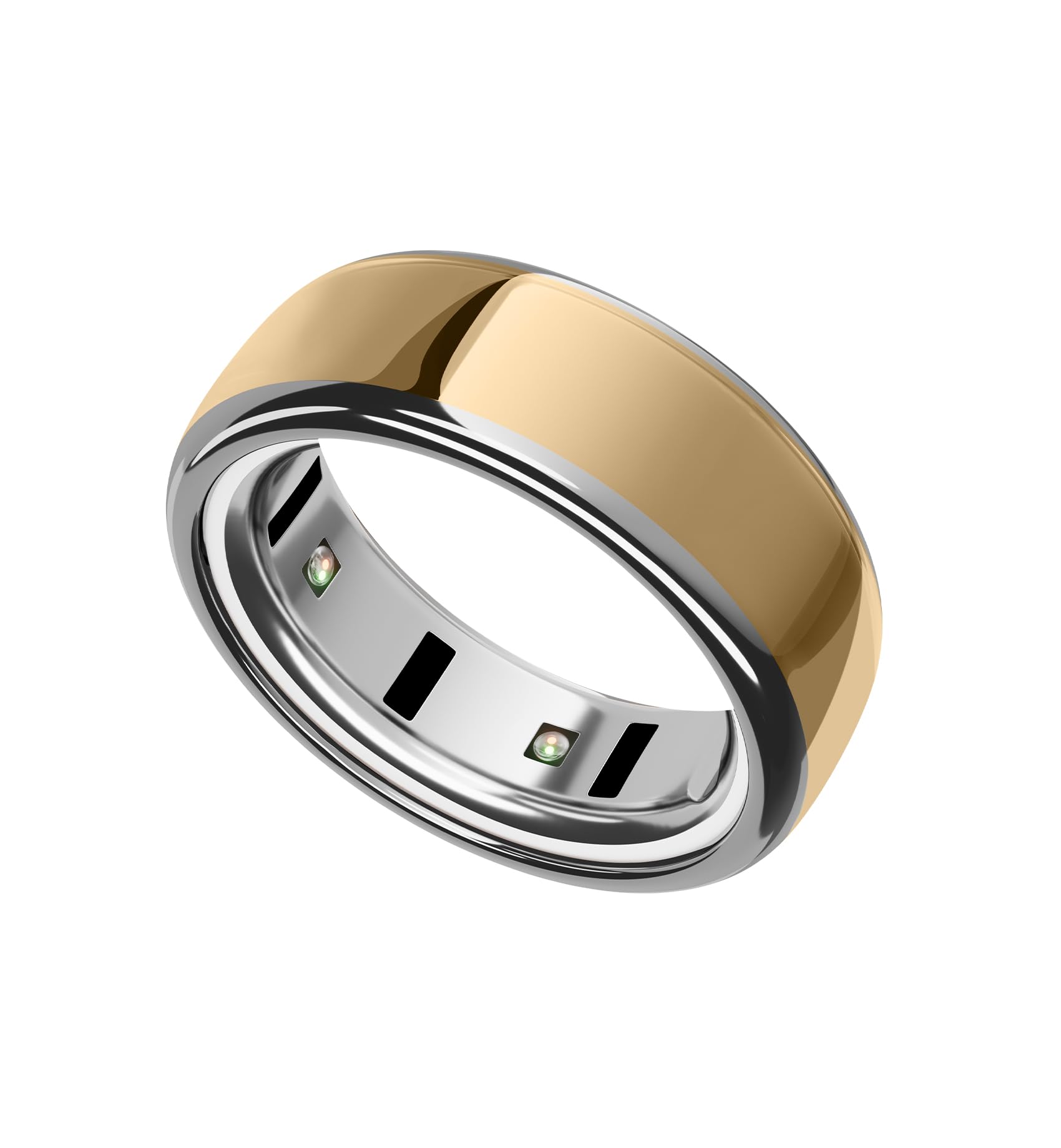 Photo 1 of SURITCH Ring Cover for Oura Ring 4 & Oura Ring Gen 3 Horizon/Heritage, Ultra-Thin Anti-Yellow Transparent Ring Protector TPU Case for Oura Size 8/9, Support Charging with Cover on - Silver