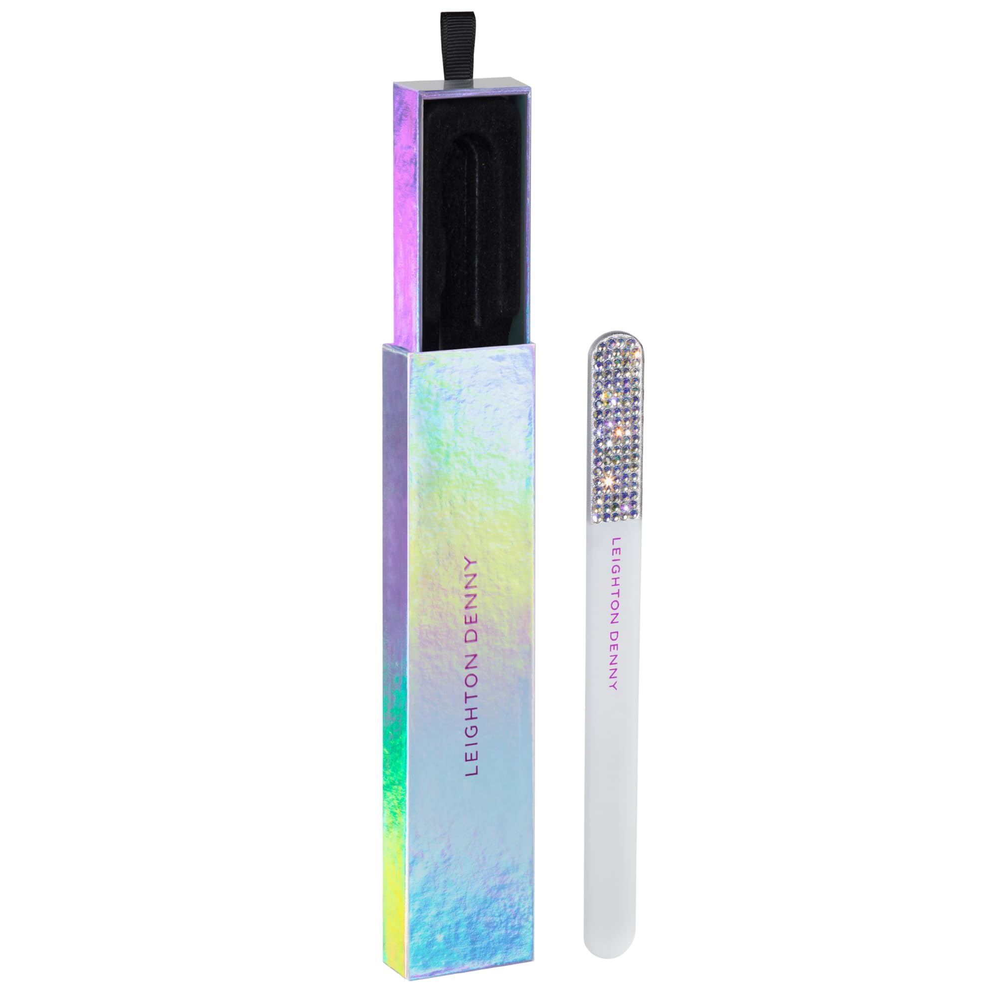 Leighton Denny Limited Edition Small Crystal Nail File (135mm) with Storage Box