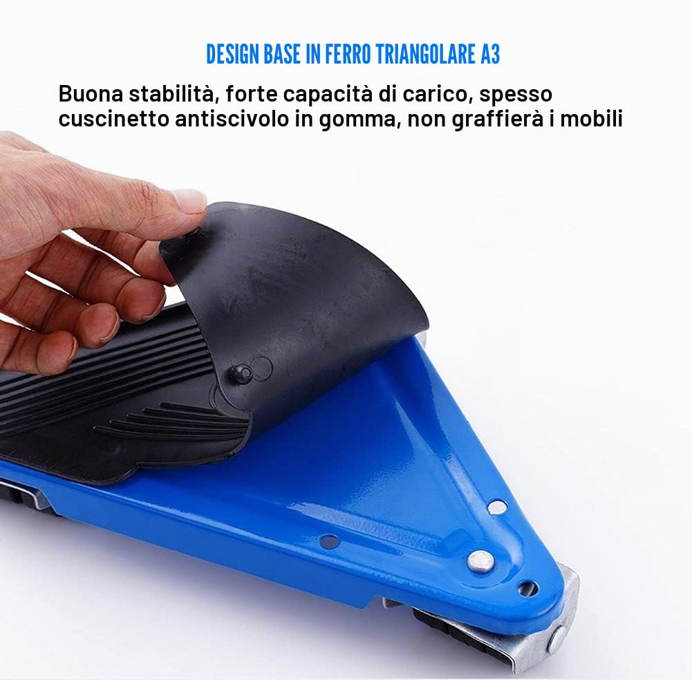 Set Sposta Mobili Pesanti, Ruote per Spostare Mobili Pesanti, Sollevatore e Rulli per Il Trasporto di Mobili Pesanti, Max Fino a 500 kg, Rotazione a 360°
