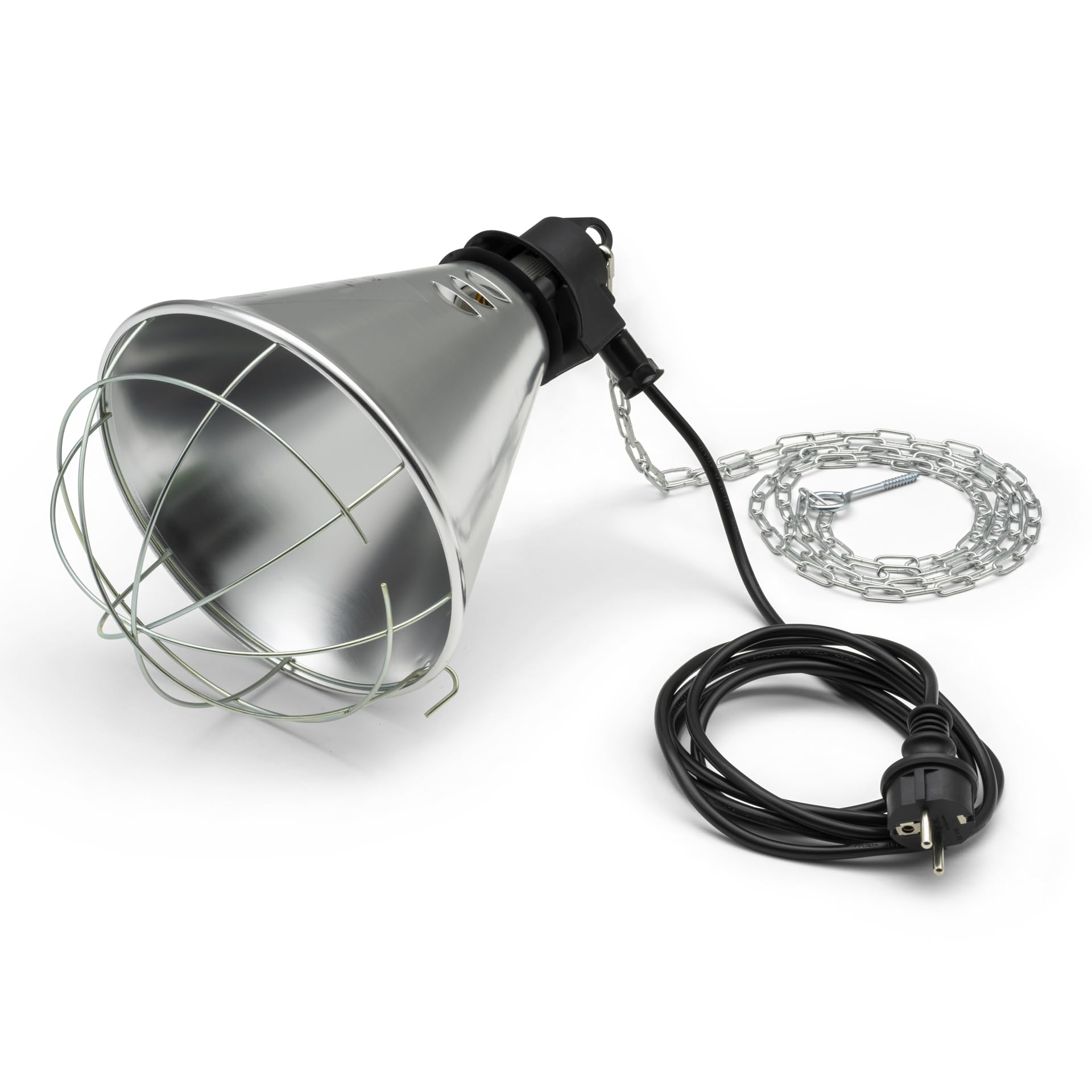 Agrarzone Starter kit allevamento Pulcini: mangimiera, Abbevveratoio e lampada riscaldante - Kit completo per iniziare, Robusto e facile da pulire - Ideale per Pulcini, Galline e volatili