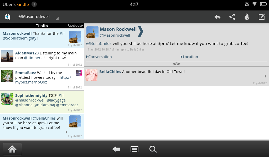 UberSocial for Twitter - App on Amazon Appstore