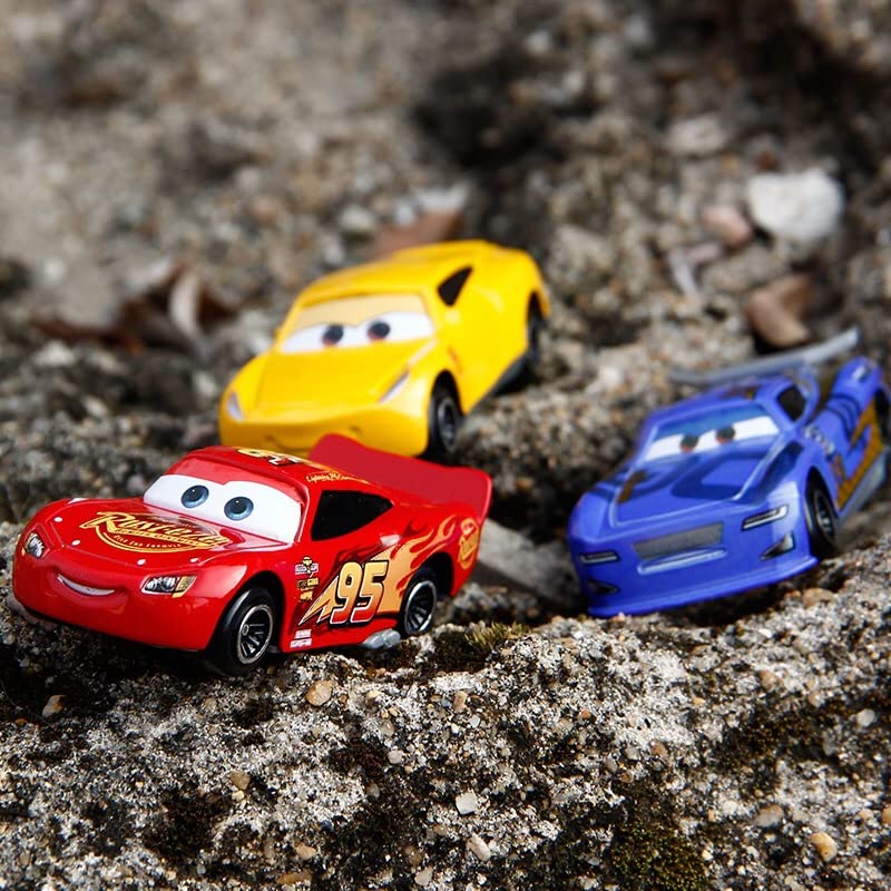 KAVANA® Mini Metal Die Cast Racing Cars for Kids Free Wheel High Speed Unbreakable Metal Toy Car Play Set for Childrens Best Gifts Toys for Boys Set of 6 (Multi Color) 4