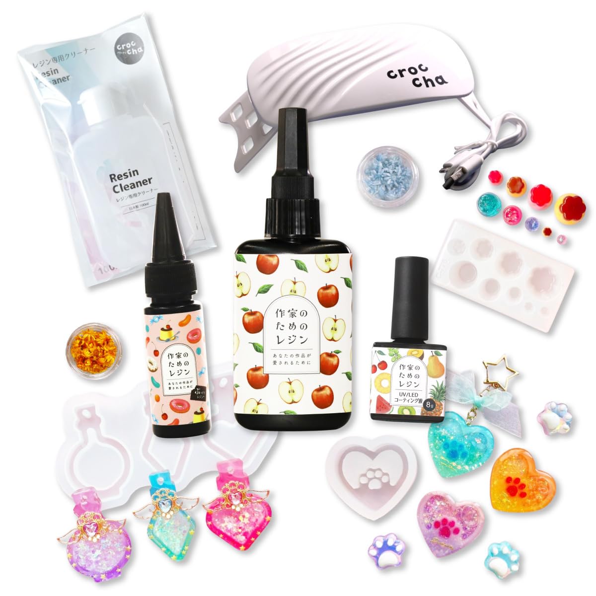 Amazon.co.jp: croccha 2024年 ハンドメイド福袋 作家のためのレジン